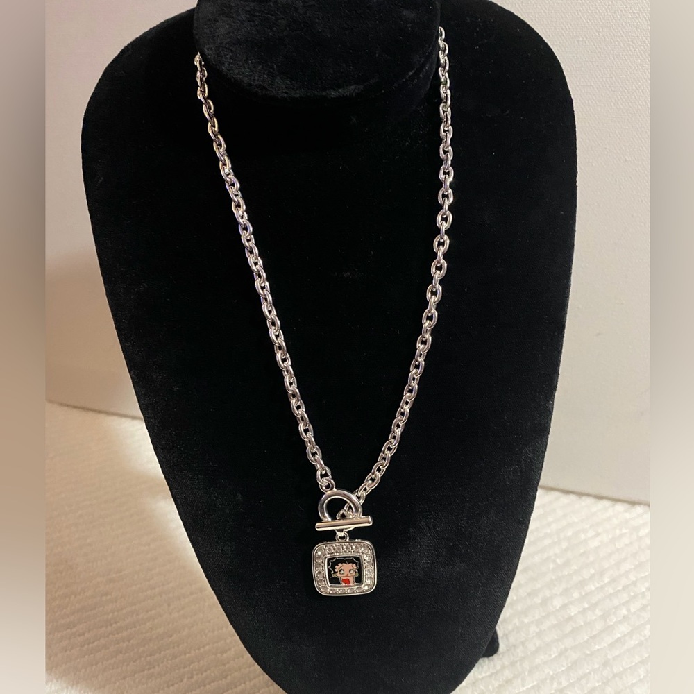Betty Boop Toggle Necklace